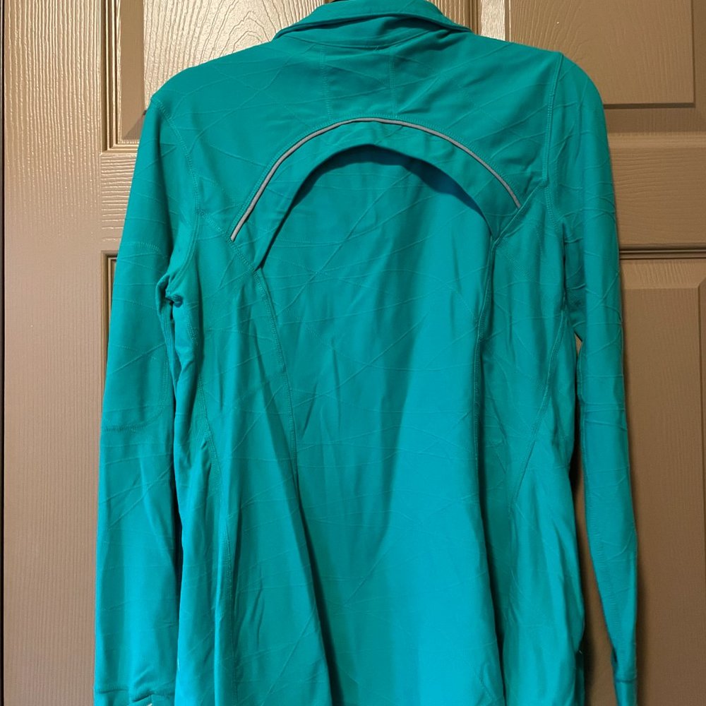 Green Athletic Jacket - image 3